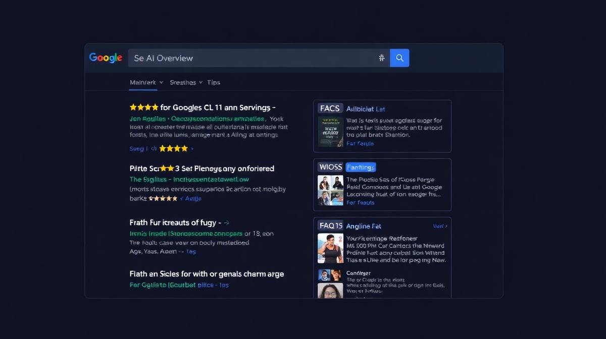 AI Overviews og rich snippets ændrer fundamentalt, hvordan søgeresultater præsenteres