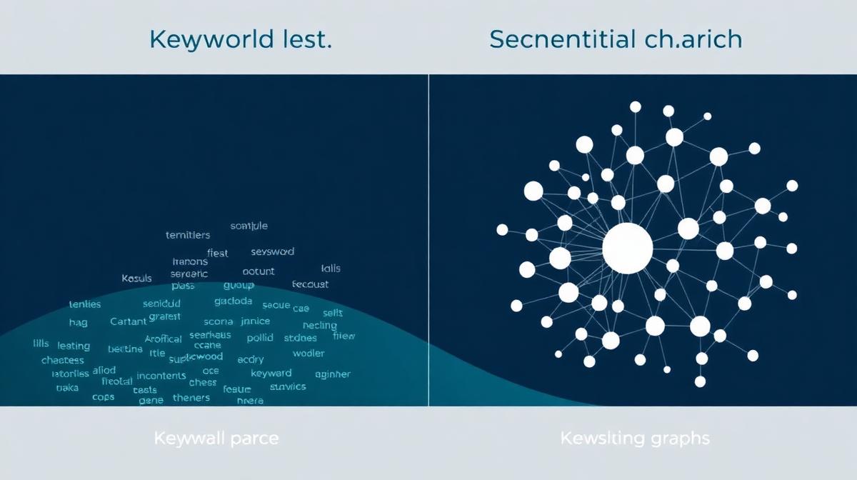 Udviklingen fra keyword-baseret søgning til semantiske entiteter og knowledge graphs